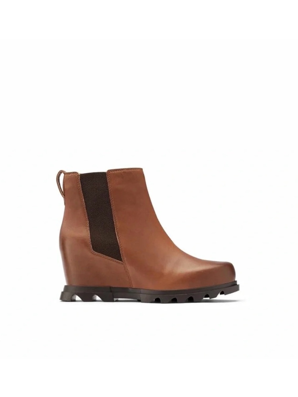 Sorel Women's Joan Of Arctic Wedge III Chelsea Boots Brown Size 9 US